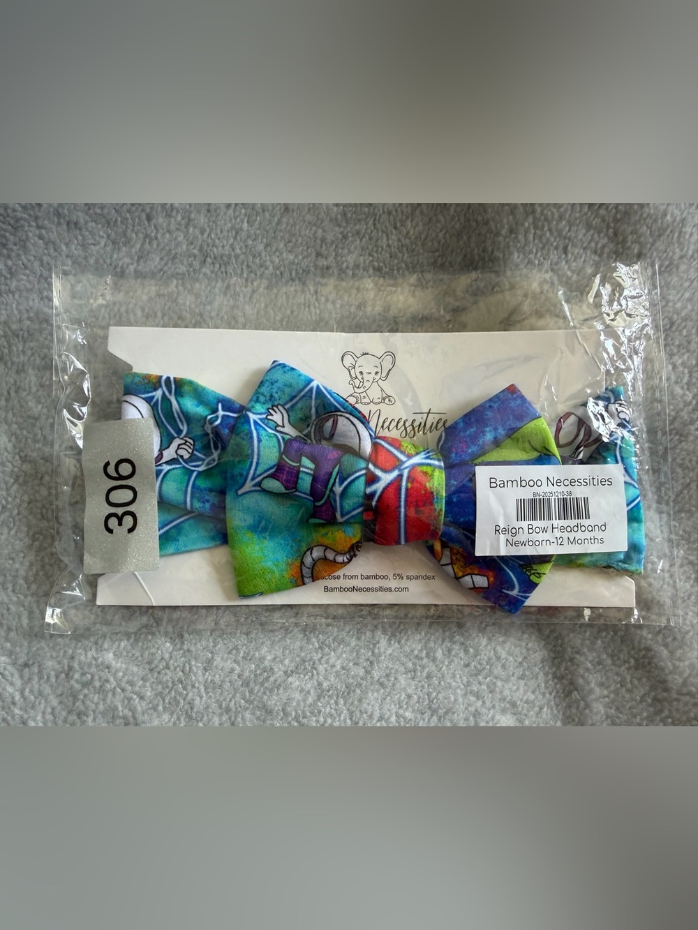 Bamboo Headband Bow